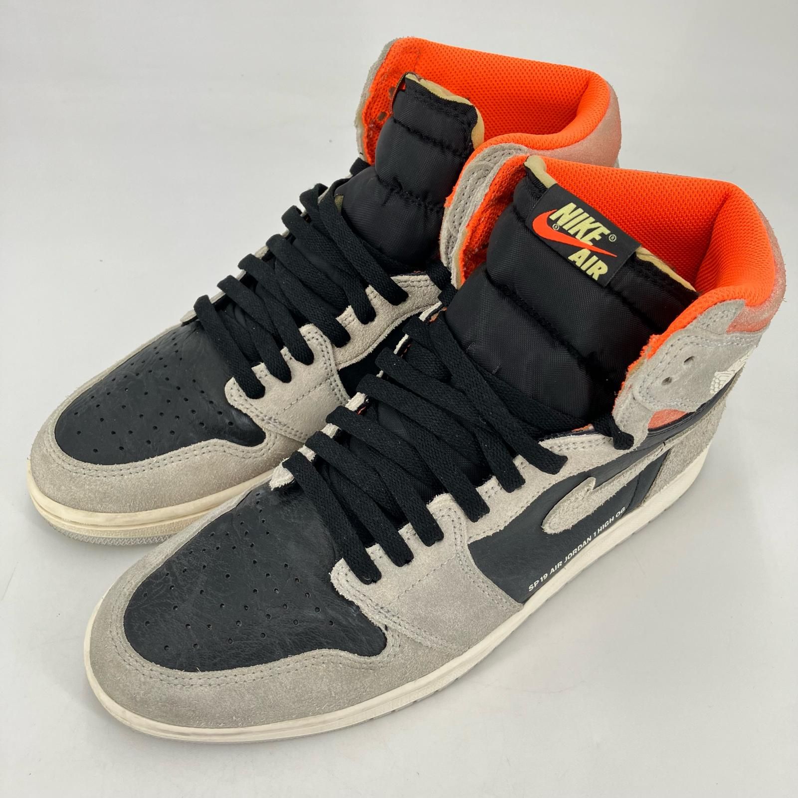 イオン広店 NIKE AIR JORDAN | ナイキ エアー ジョーダン スニーカー Air Jordan 1 RETRO High OG 555088-018 グレー 28.5cm 126