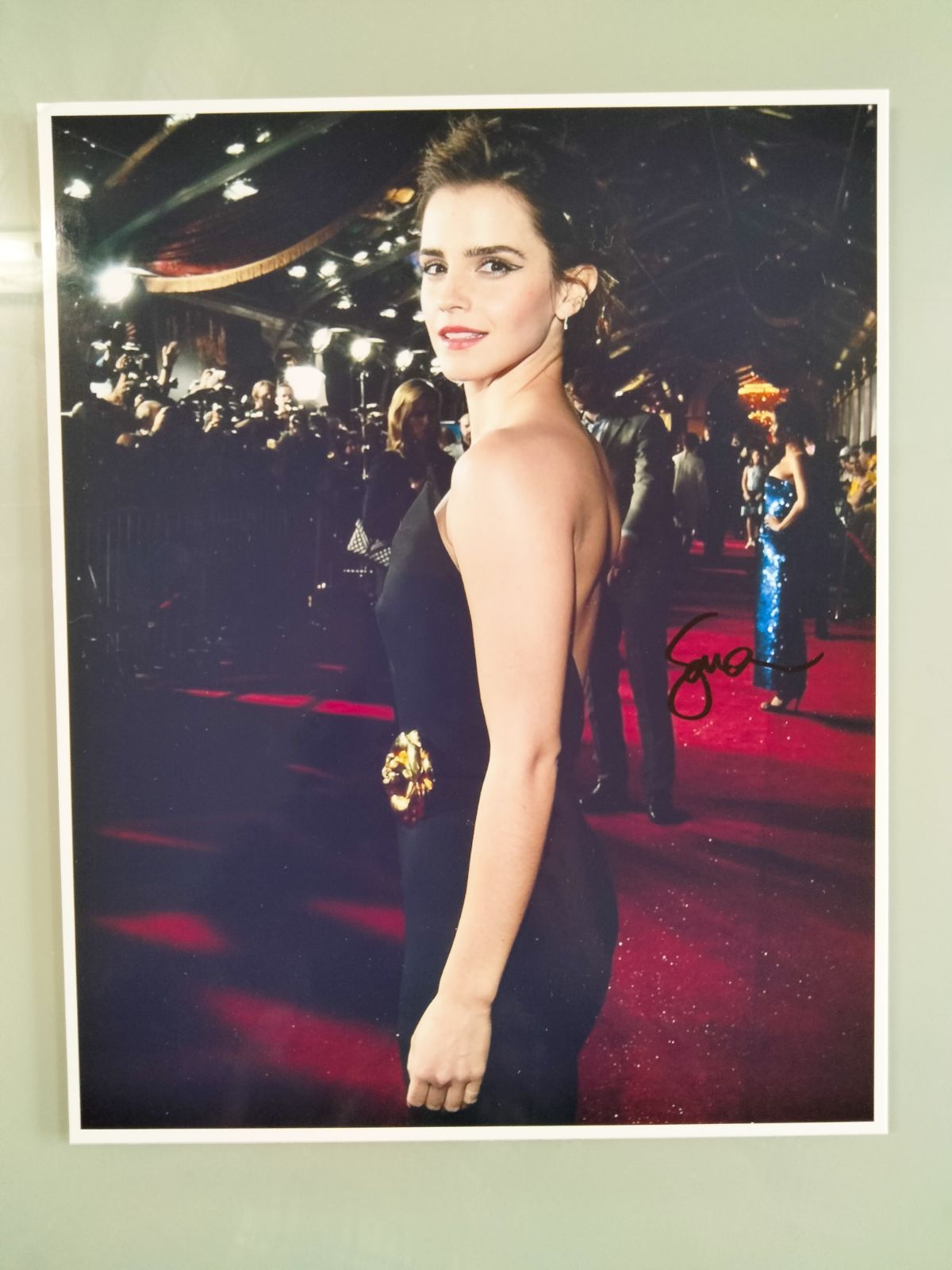 エマ・ワトソン直筆サイン入り超大型写真 エマ・ワトソン直筆サイン入り超 特大写真…Emma Watson…ウォール