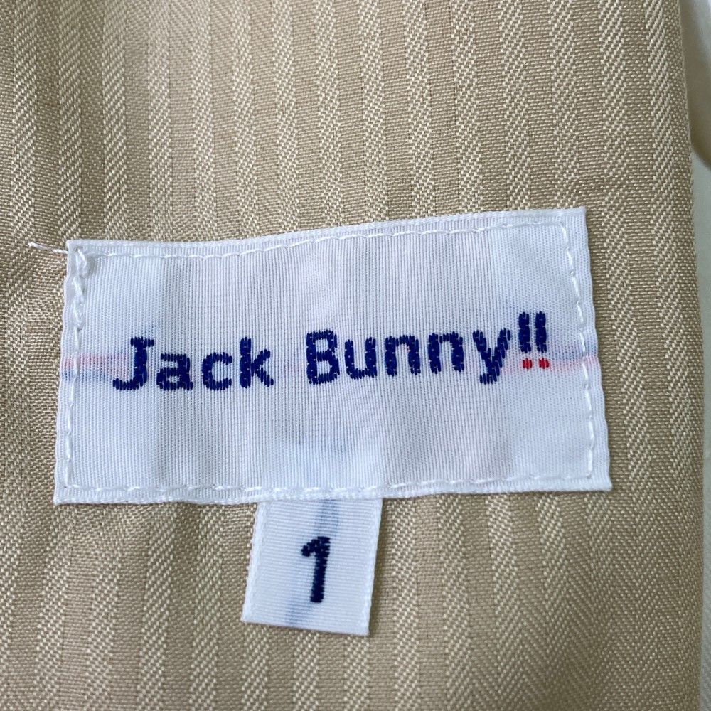 サイズ：1 JACK BUNNY ジャックバニー 2023年モデル ストレッチ ロングパンツ  ホワイト系 [240101445060] ゴルフウェア レディース ストスト JACK BUNNY ジャックバニー ストレッチパンツ ホワイト系 1