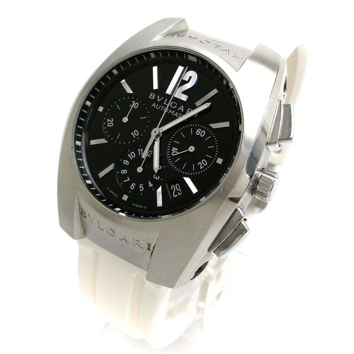 美品 ブルガリ エルゴン EG40SCH メンズ 腕時計