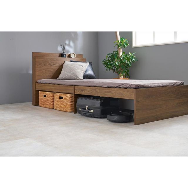 KB-3052SBR 引出付きシングルベッド