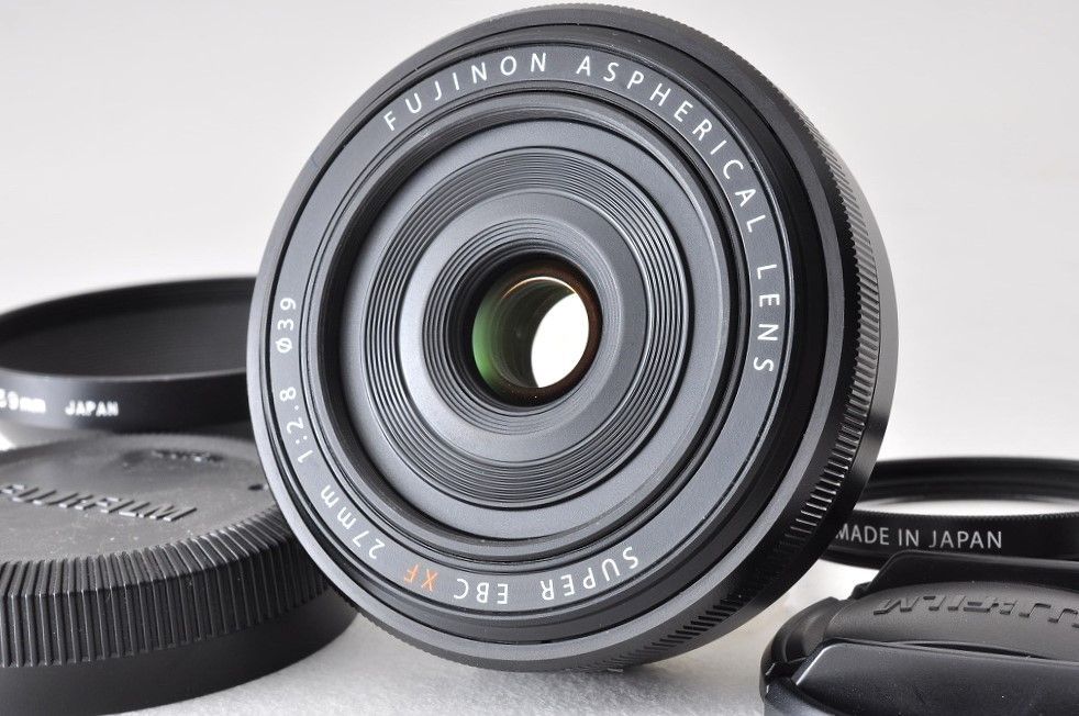 Fujifilm 富士フイルム XF 27mm f2.8 パンケーキレンズ Xマウント