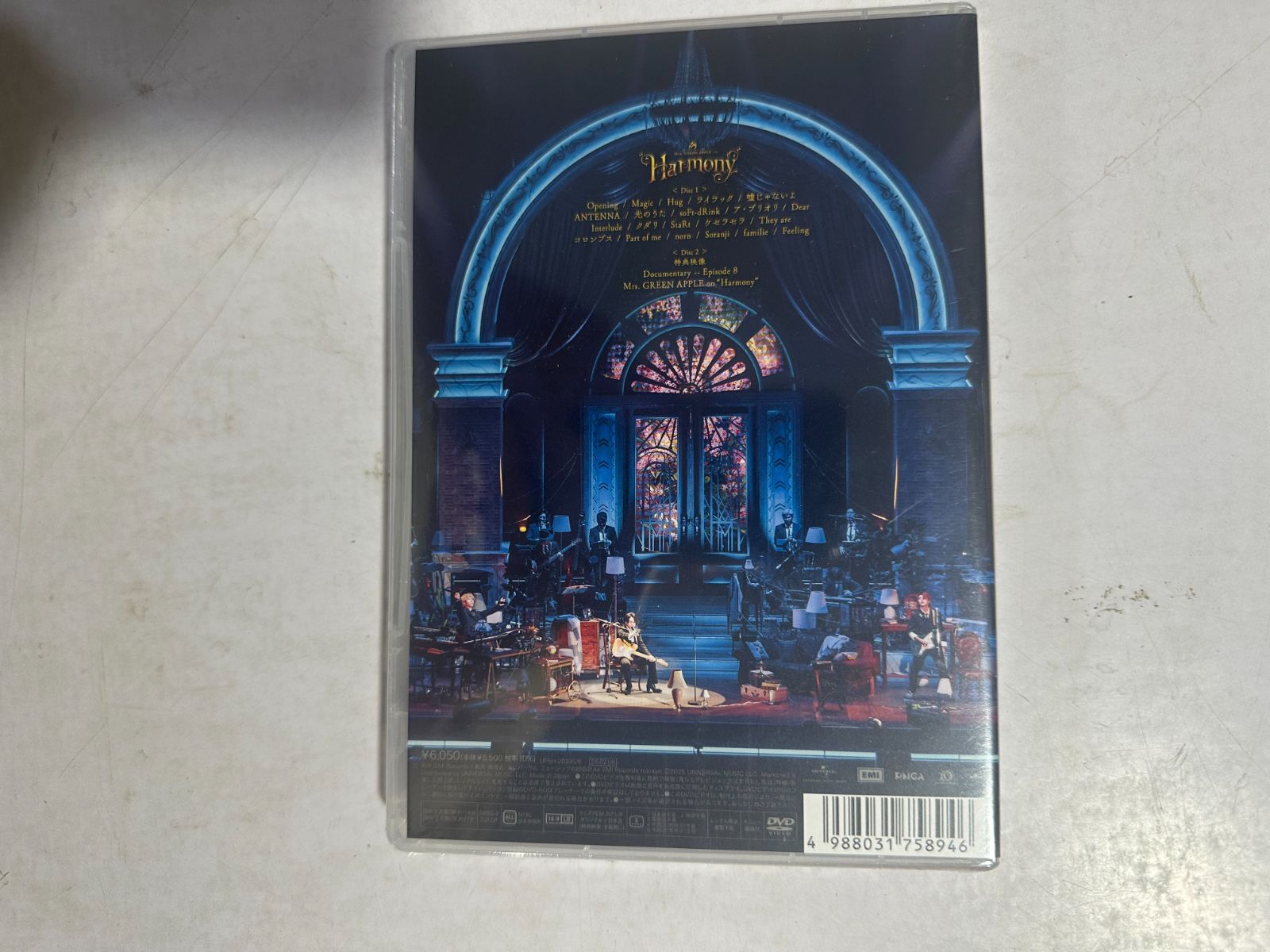 新品未開封 Mrs. GREEN APPLE on “Harmony” (2枚組)[DVD] 通常版