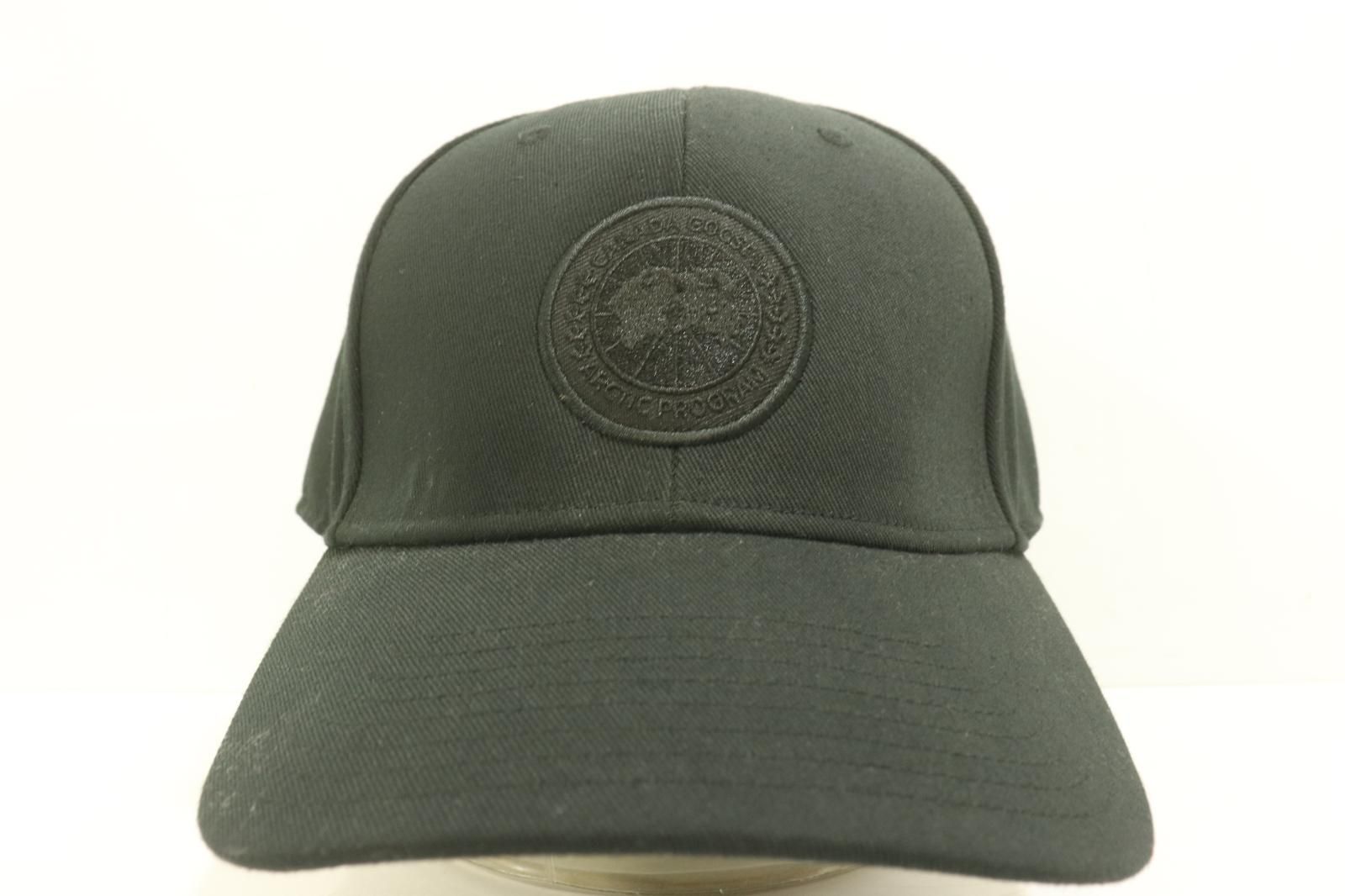 CANADA GOOSE レディースキャップ M Tonal Cap CANADA GOOSE M 黒 ブラック ロゴ