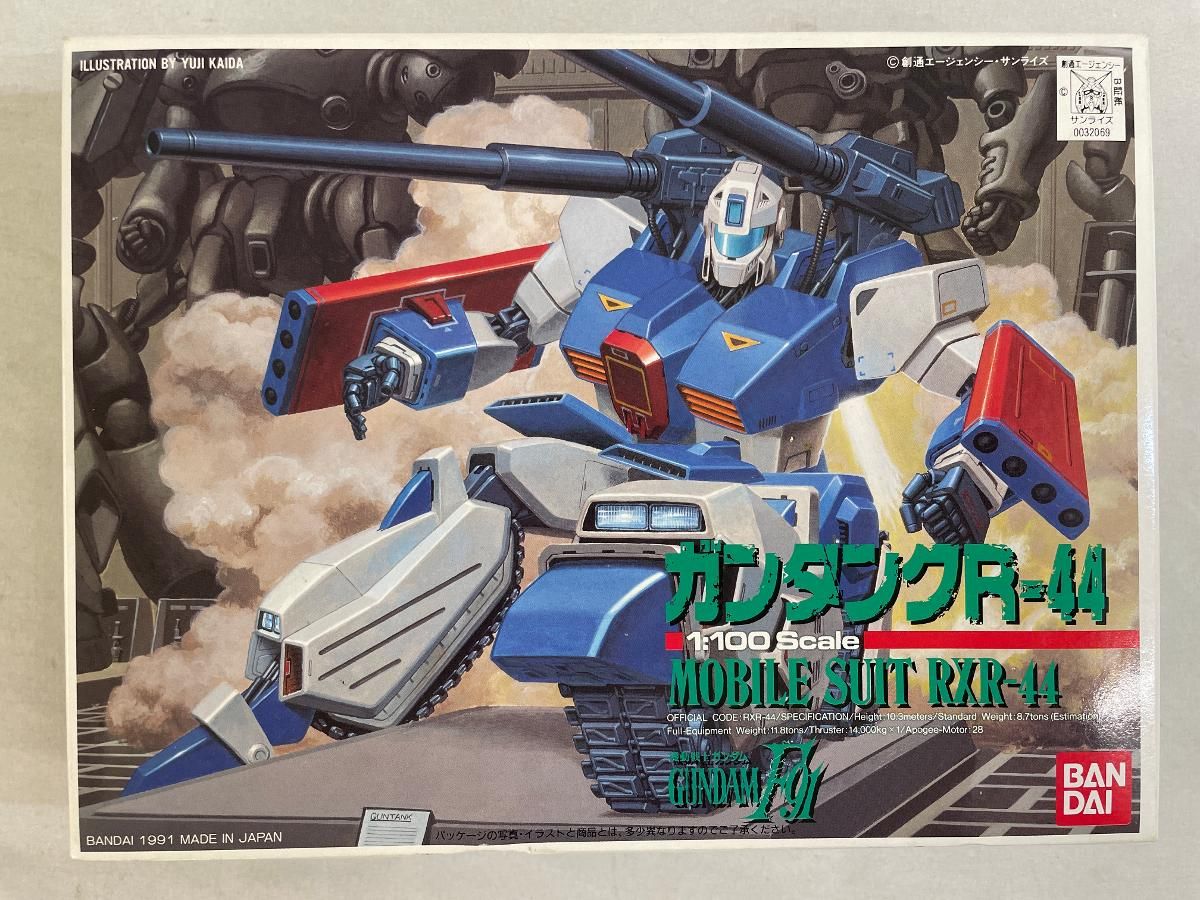 【未開封】1/100 ガンダムF91 ガンタンクR44 未開封】1/100 ガンダムF91 ガンタンクR44 - メルカリ