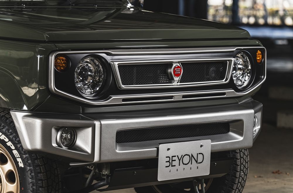 フロントグリル ジムニー ノマド JC74 BEYOND レビンフェイスグリル