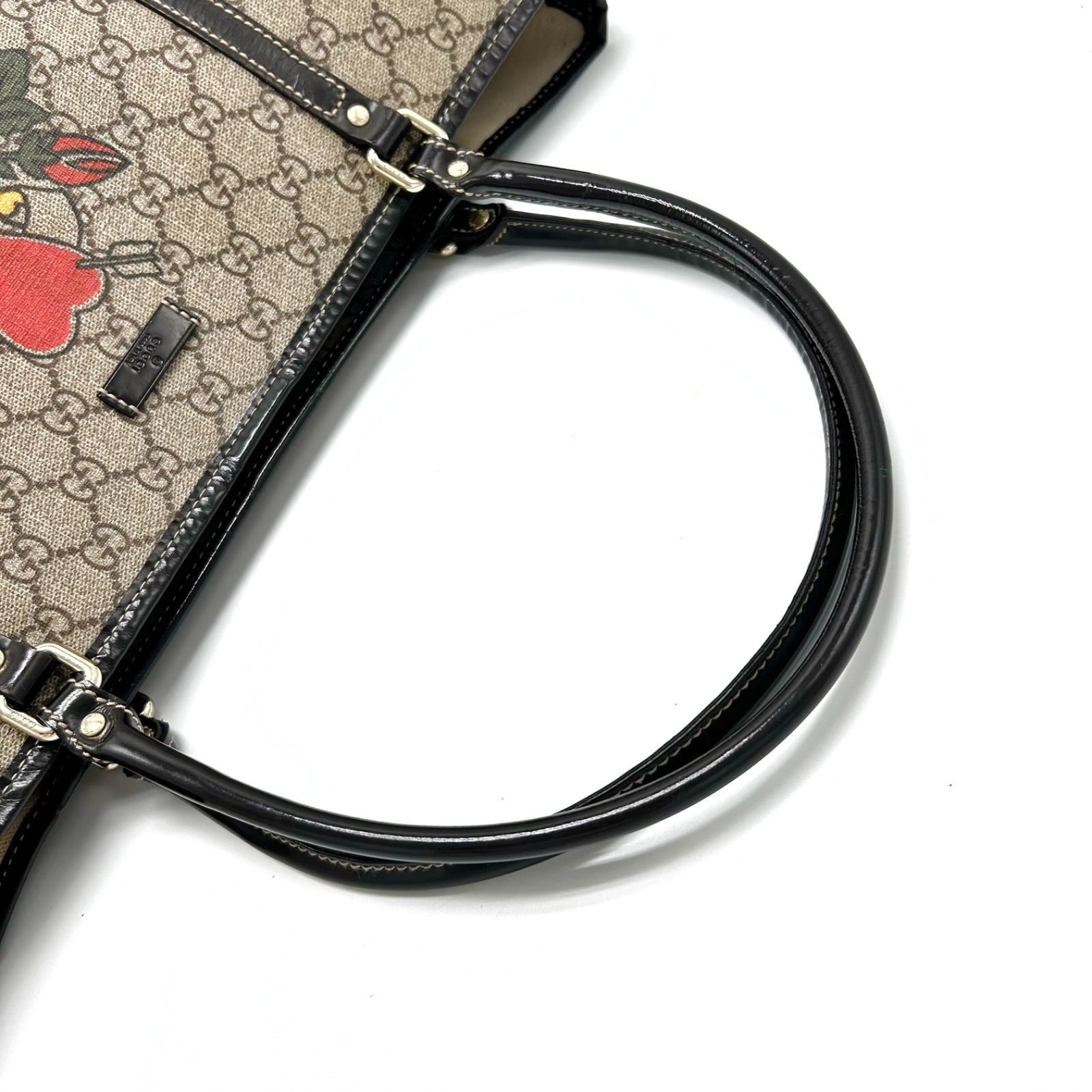 ◎極美品 GUCCI グッチ トートバッグ GGスプリーム バラタトゥー 