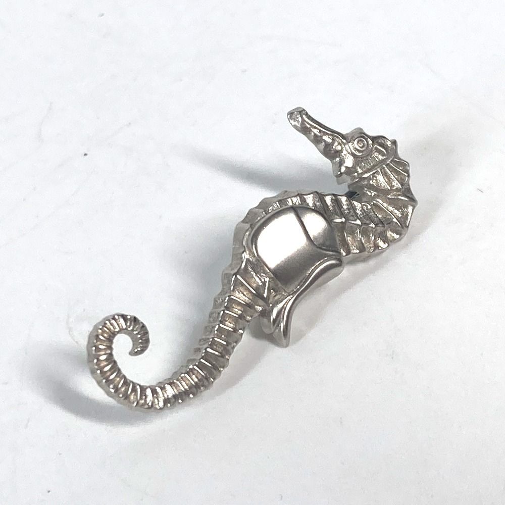 HERMES エルメス ブローチ タツノオトシゴ メタル - メルカリ