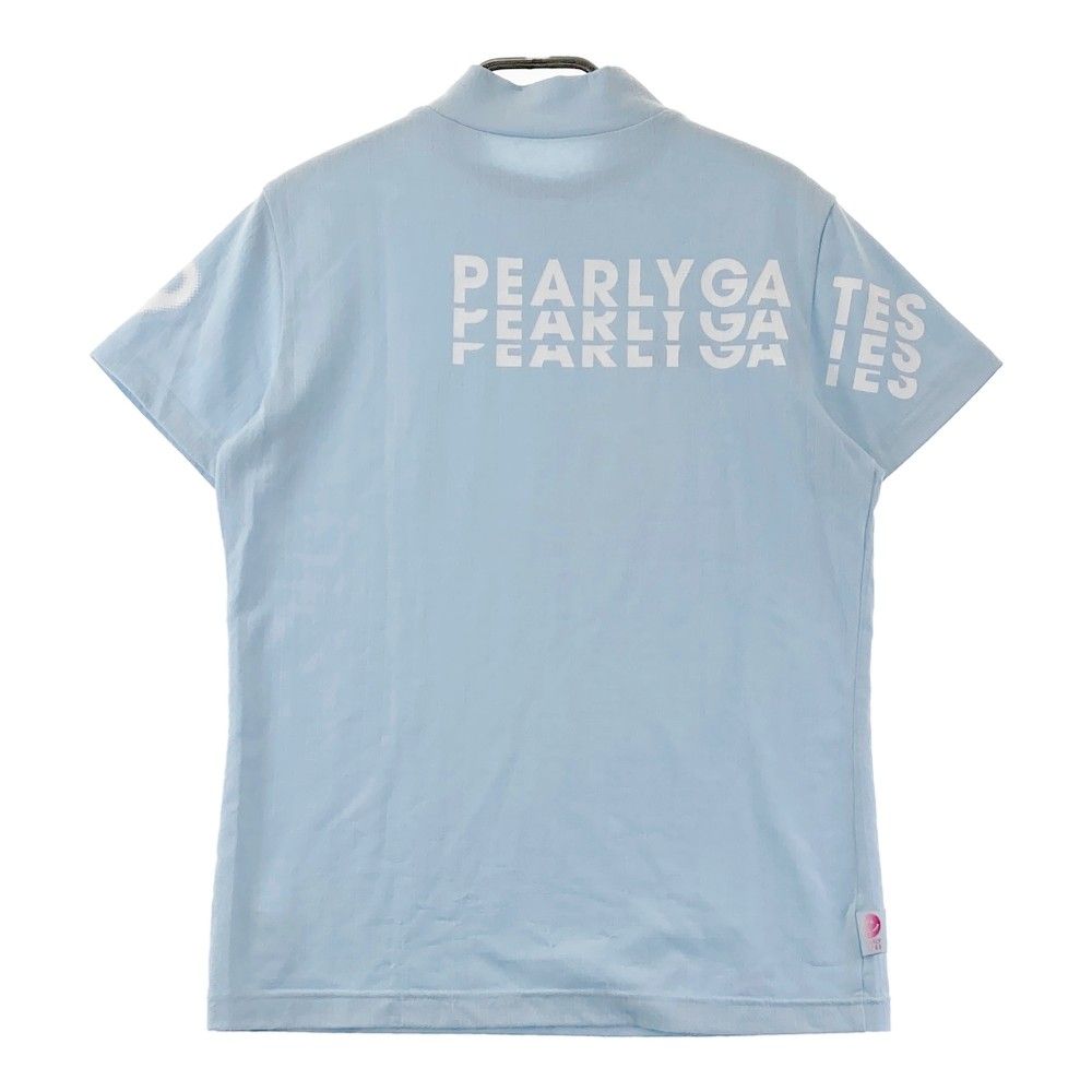 サイズ：2 PEARLY GATES パーリーゲイツ 半袖ハイネックTシャツ