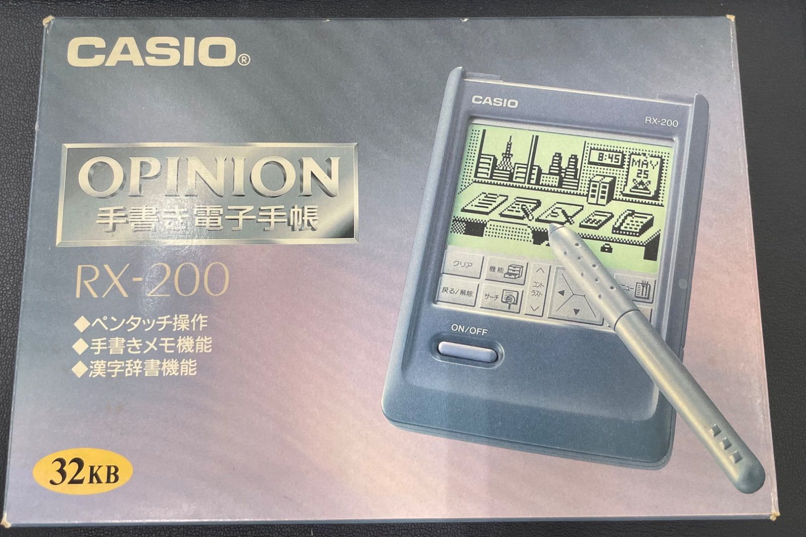 カシオ 新品未使用 手書き電子手帳 CASIO OPINION RX-200 旧い