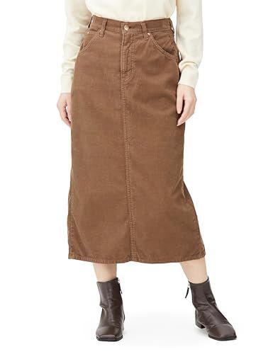 S_ブラウン リー スカート STANDARD WARDROBE ロングスカート レディース LL2625-C968 ブラウン