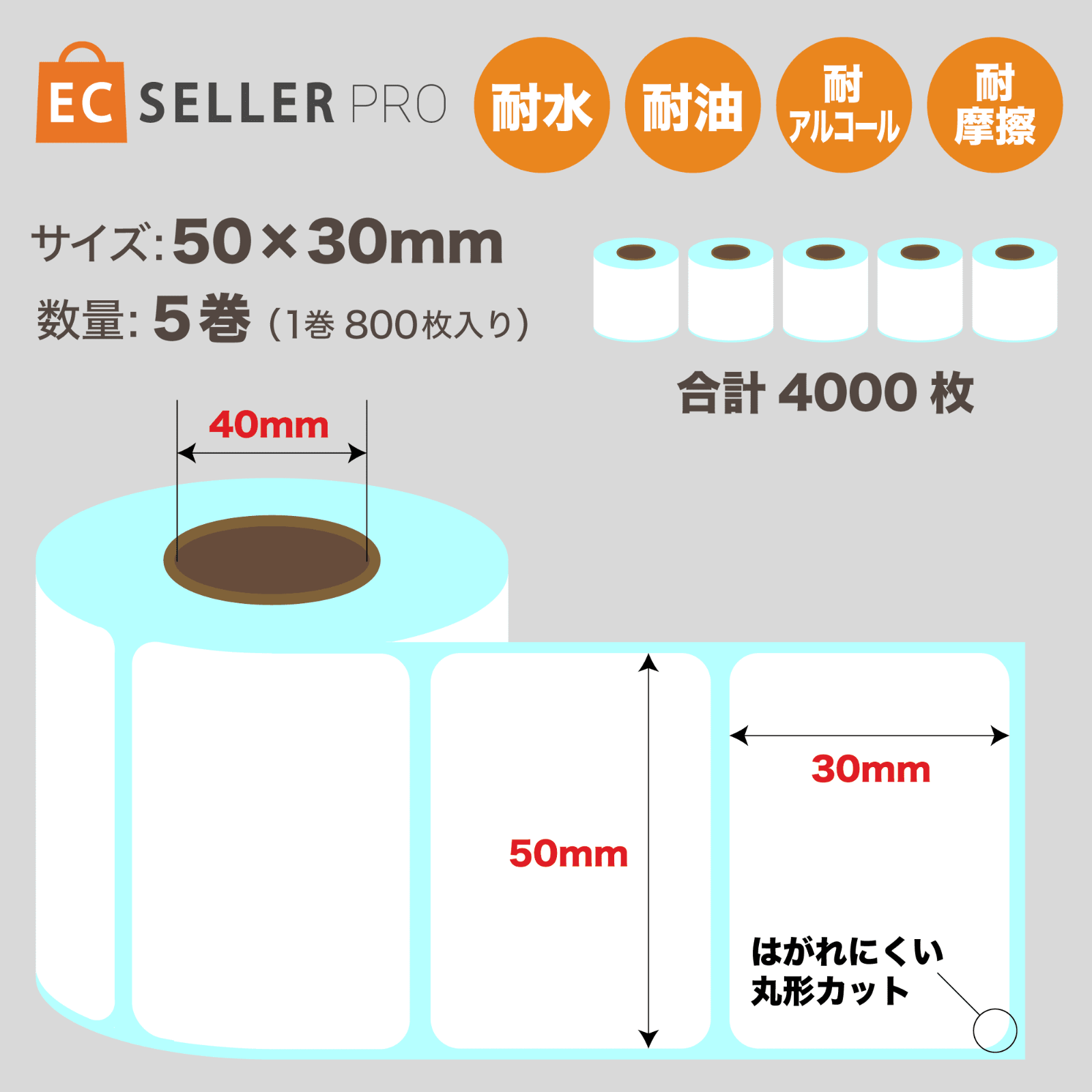 メーカー在庫限り品 EC Sellar PROECセラーPRO 感熱式ラベルプリンター