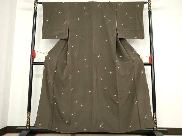 平和屋着物□上質な小紋 幾何学丸文 正絹 逸品 AAAT1570cs - メルカリ 