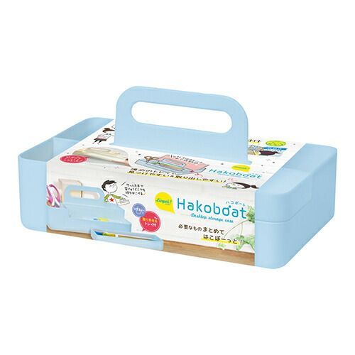 まとめ ソニック 収納ケース リビガク ハコボート 磁石付トレイでかんたん整理 ブルー LV-5022-B ×