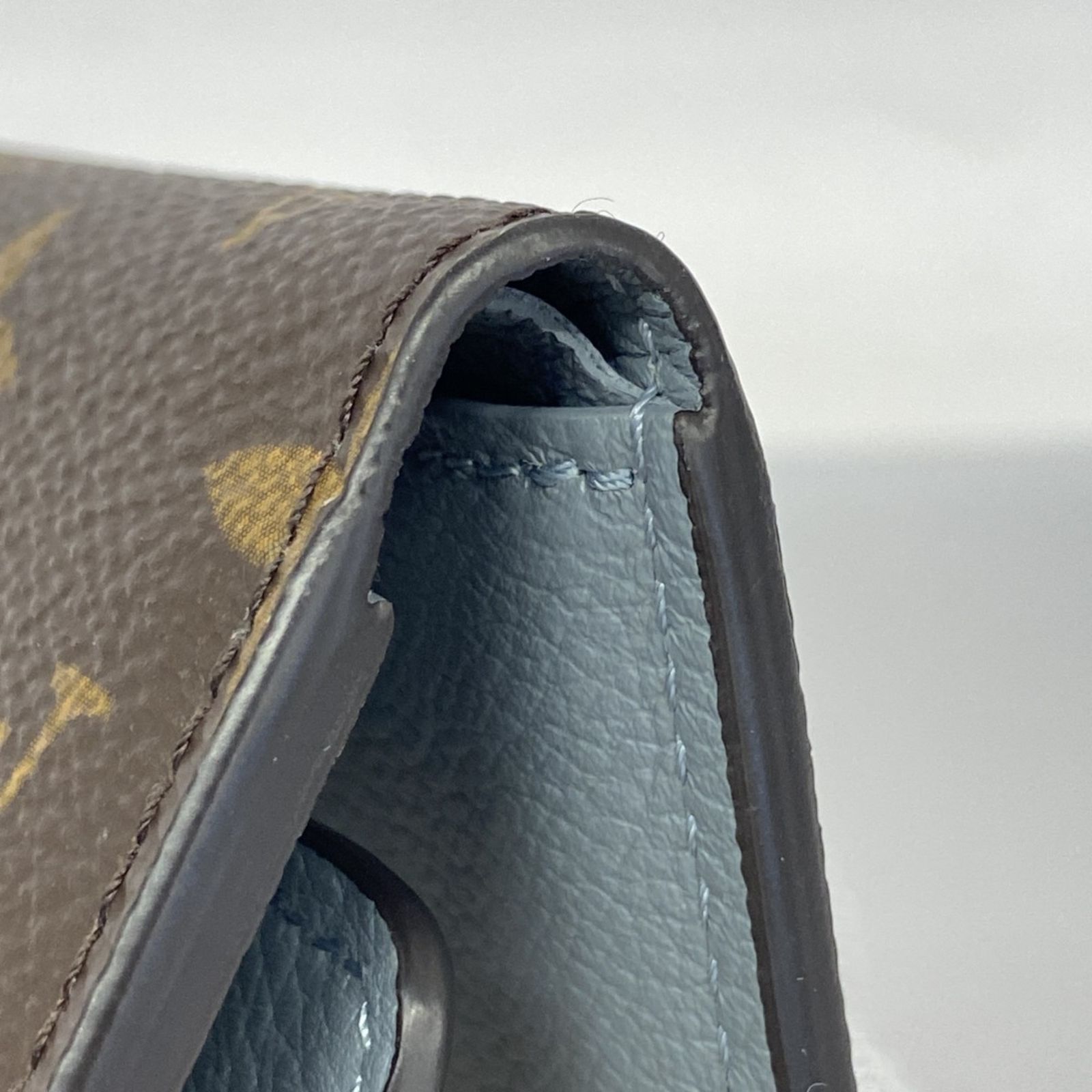 ！極美品！　ルイヴィトン　モノグラム　モネ　折り財布 A742【外観極美品】LOUIS VUITTON ルイヴィトン モノグラム
