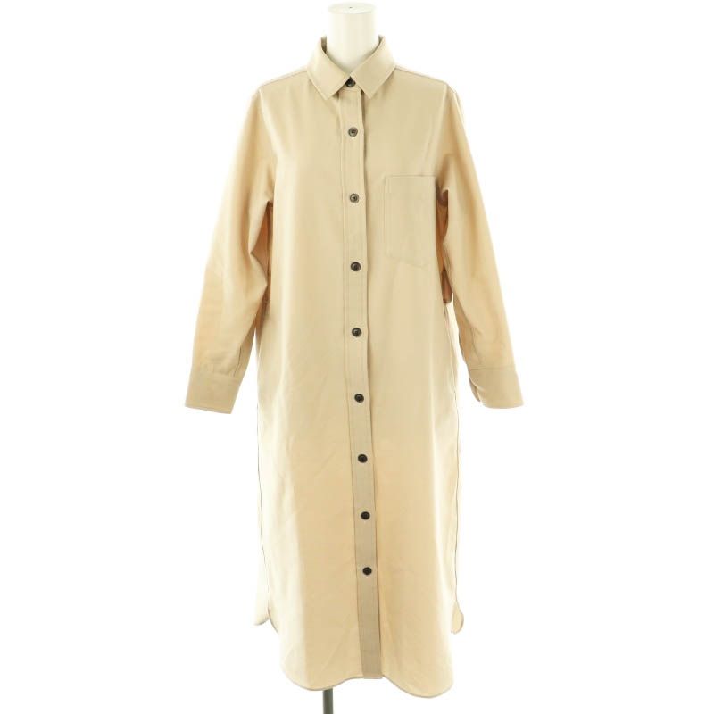 ソージュ SOÉJU ソフトオックスシャツワンピース XS ベージュ /MI □OS