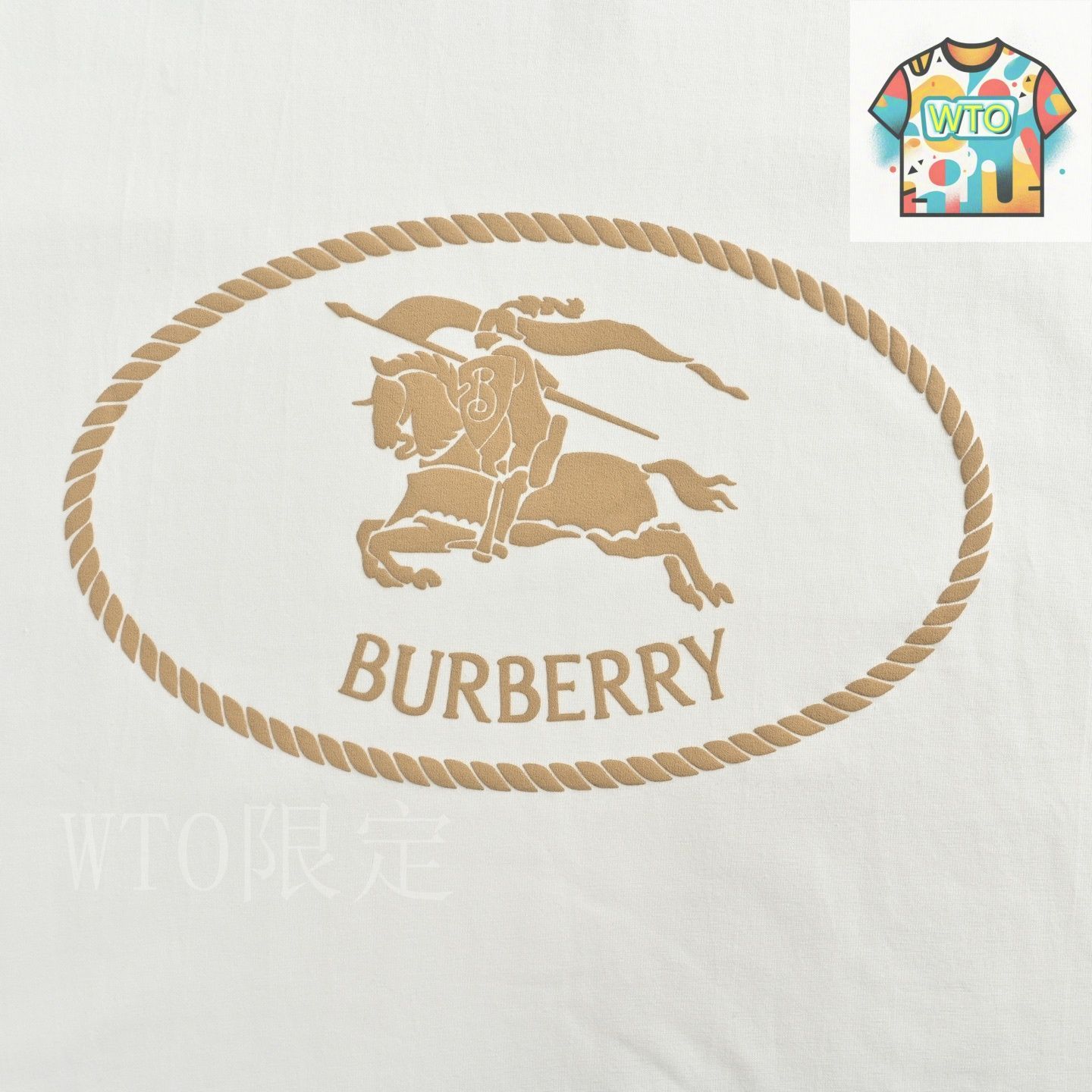 今日特価】Burberry 25ss 円形戦馬プリント T-2 - メルカリ