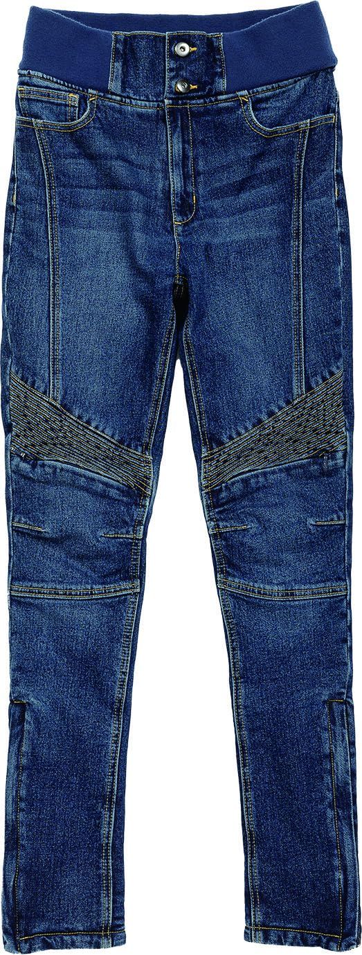 【新品・4営業日で発送】ロッソスタイルラボ(Rosso StyleLab) ROP66 リブウォームストレッチパンツ BLUE DENIM M+ 品番:ROP66／BL DENIM／M+