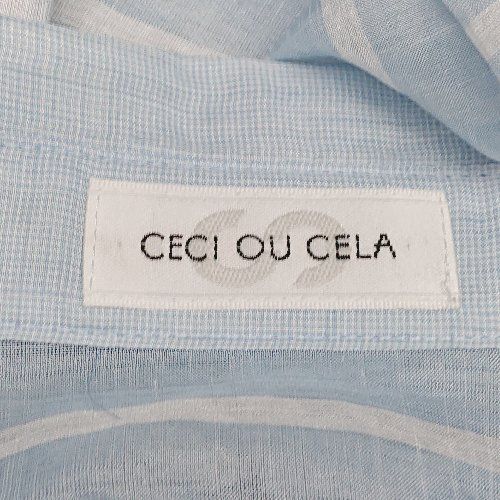 CECI OU CELA セシオセラ シアーシャツ 本格派ま！ oticavoluntarios