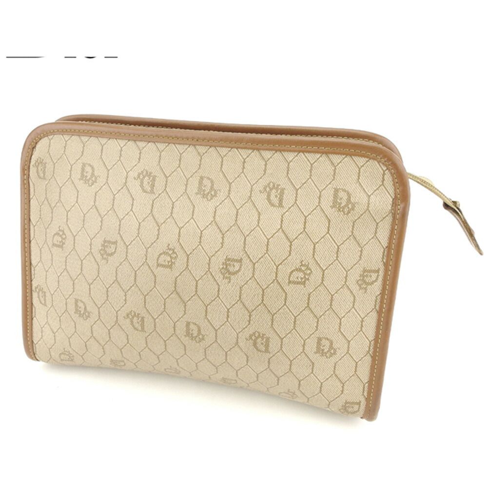 ディオール Dior クラッチバッグ ヴィンテージディオール ベージュ