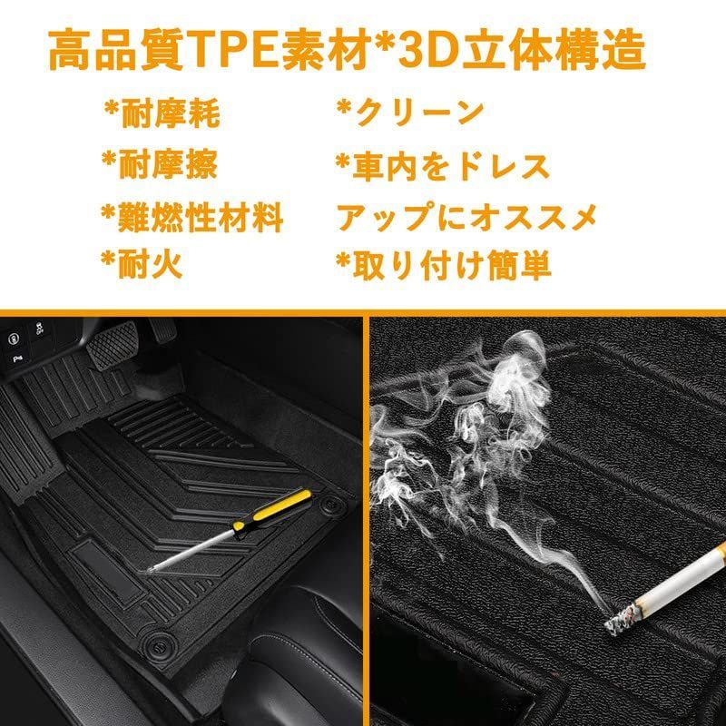 新型 ホンダ N-BOX JF3 JF4型 フロアマット 3Dカーマット 車専用