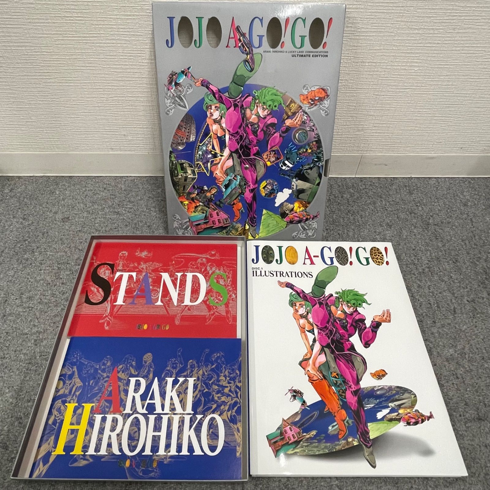 ジョジョ　画集 Amazon.co.jp: JOJO A‐GO GO 荒木飛呂彦 ジョジョの奇妙な冒険