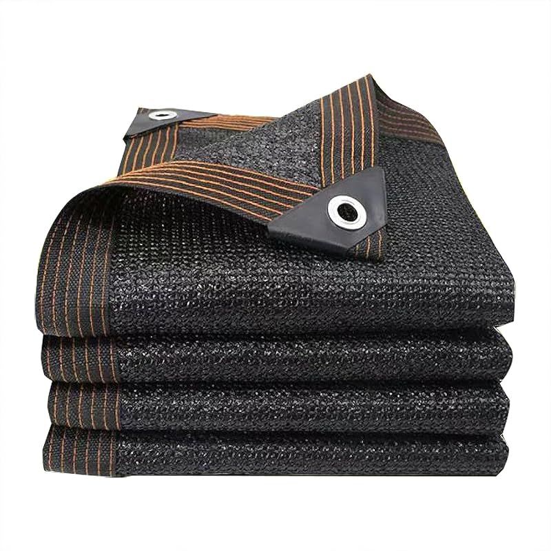 JIANLEI 日よけ シェード6M*6M 遮光ネットブラック 日除け止めネット 農業用 植物 園芸用 高密度の厚さのポリエチレン 紫外線耐性があり 複数のサイズオプション 2m 3m 4m 5m 6m 8m 10m 12m 15m