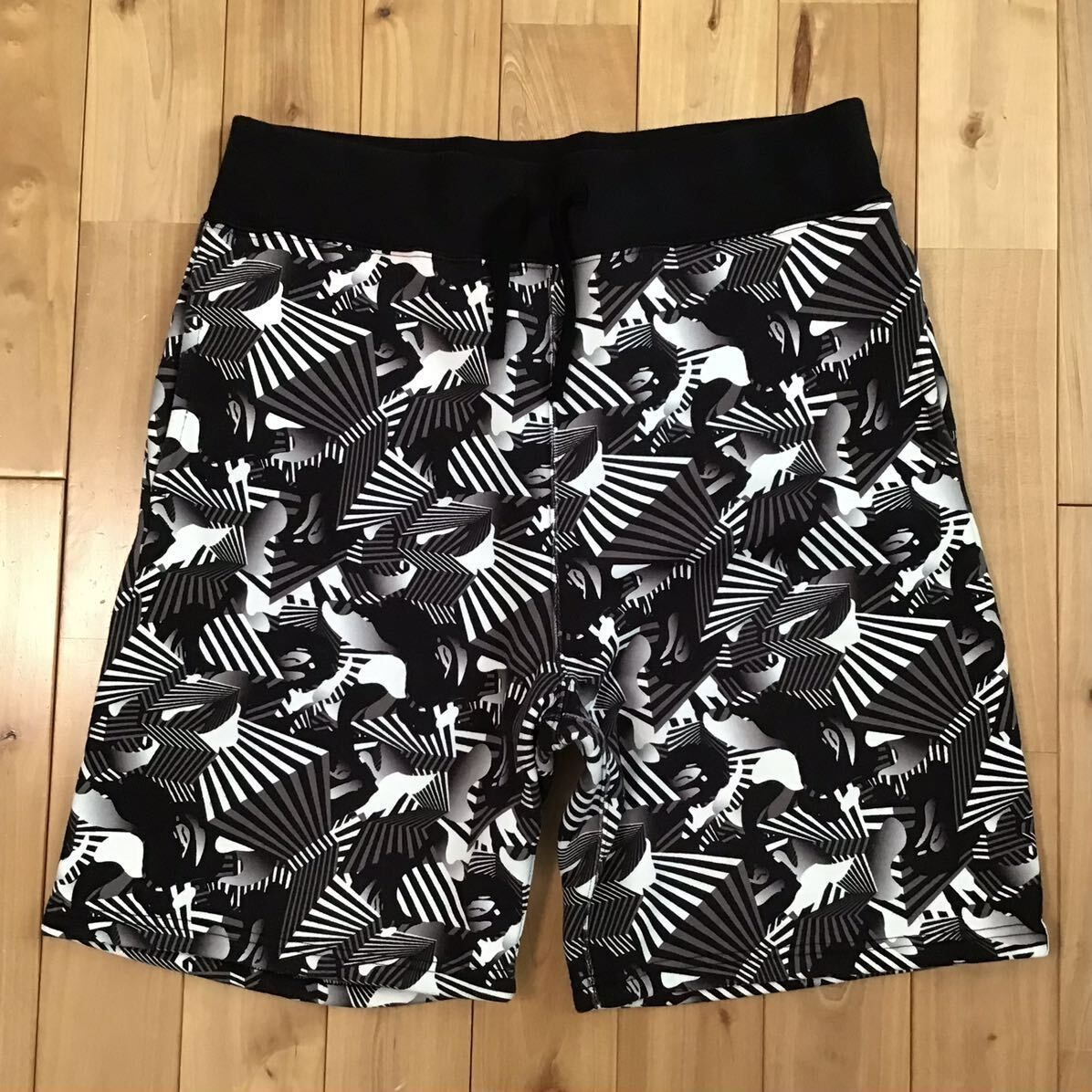☆XL☆ ダズルカモ スウェット ハーフパンツ a bathing ape bape camo