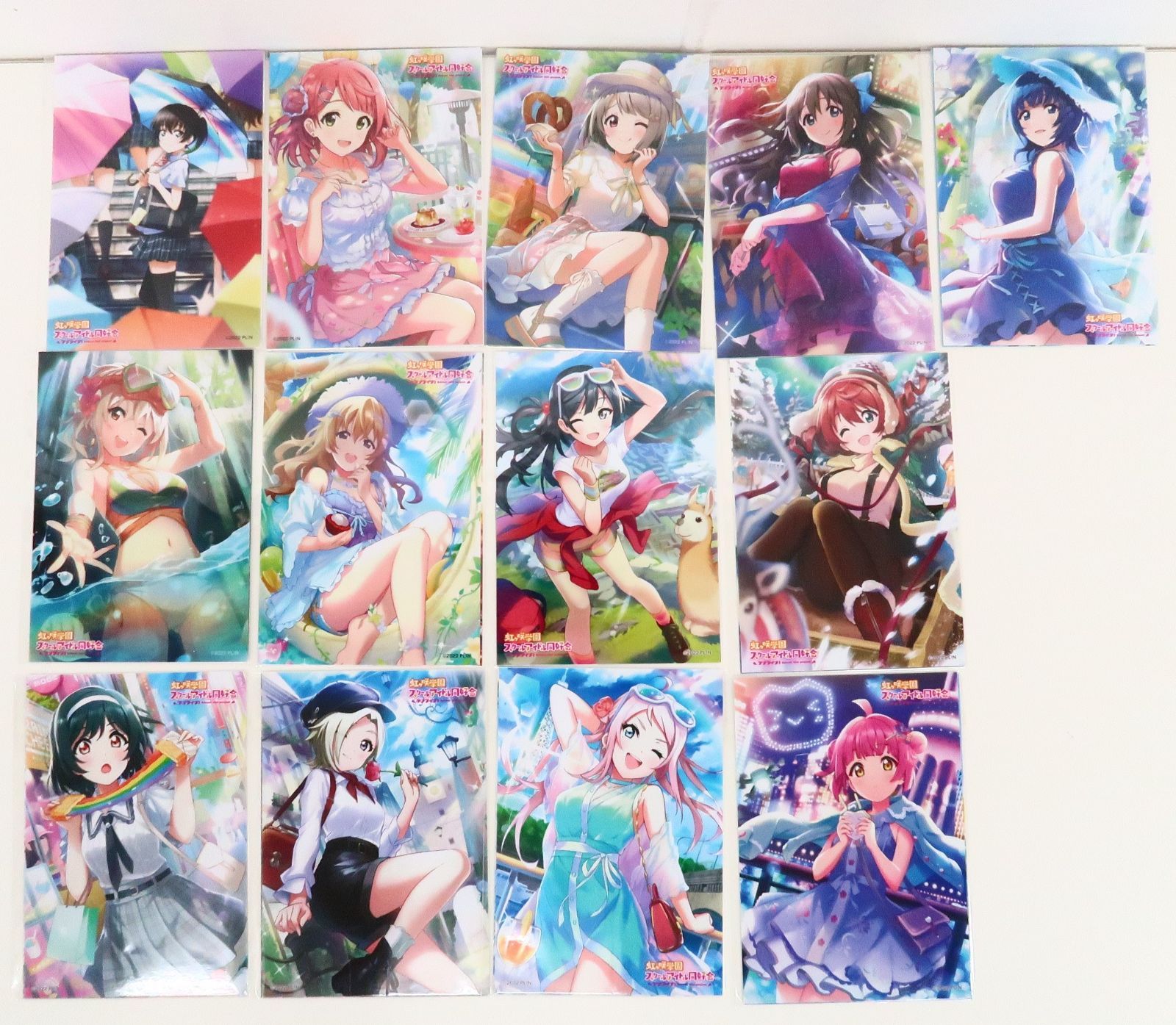 全13種 ラブライブ！虹ヶ咲学園スクールアイドル同好会 オンラインくじ