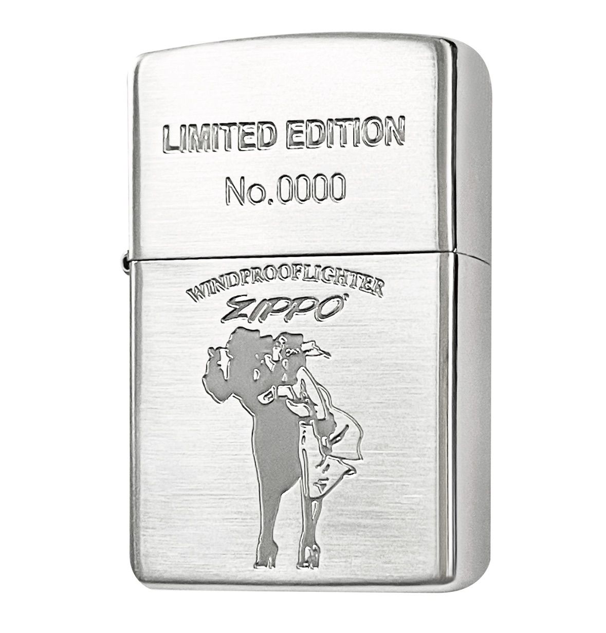 ZIPPO 2PT-WINDY3 ウィンディ シリアルナンバー入り プラチナメッキ - メルカリ