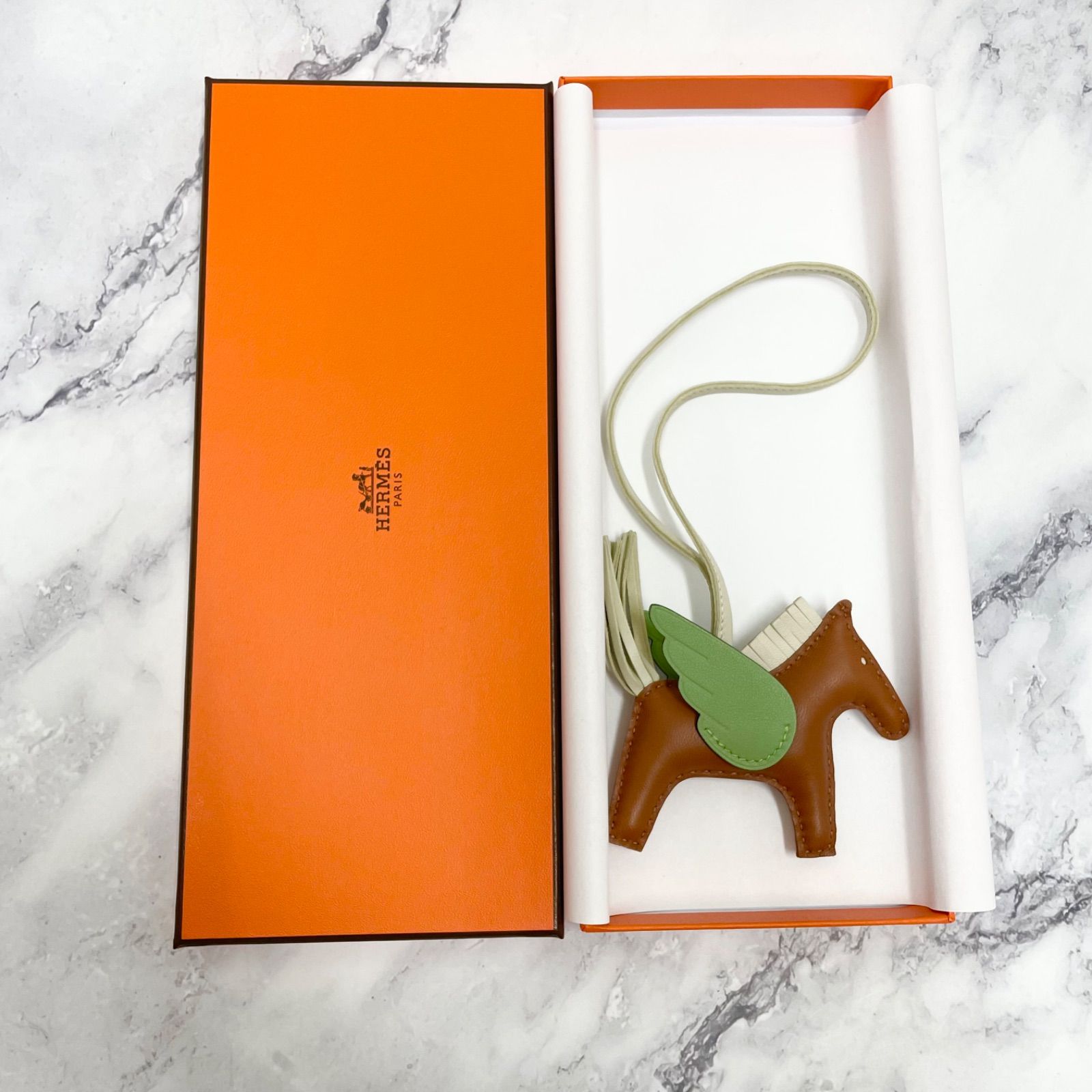 チャーム匿名配送！◇HERMES◇エルメス ロデオチャーム ペガサス