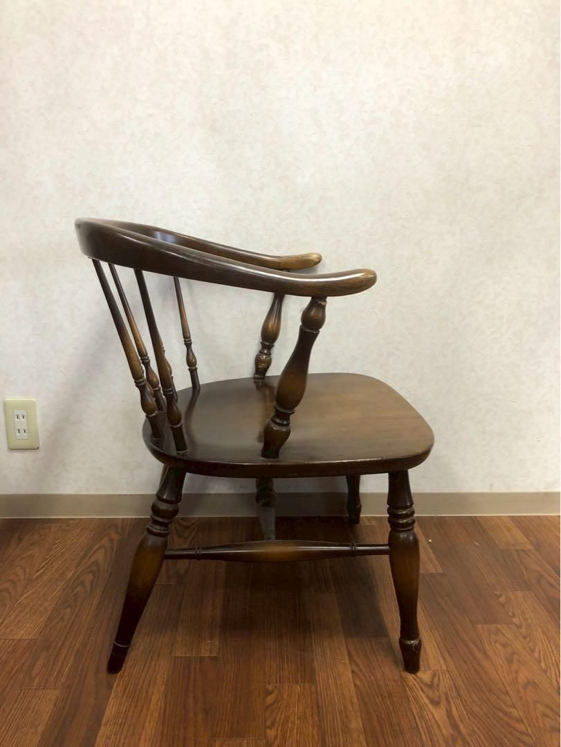 飛騨産業 キツツキマーク ロータイプ スモーカーズチェア(カウホーンチェア) 飛騨産業 キツツキマーク ロータイプ スモーカーズチェア(カウホーン