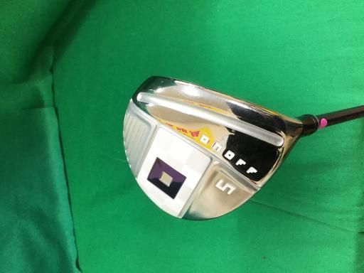 グローブライド ONOFF ARMS 2025 5 W レディース フェアウェイウッド FW SMOOTH KICK LP-423 F パープル フレックスL 女性用 右利き 右用 Cランク ゴルフクラブ