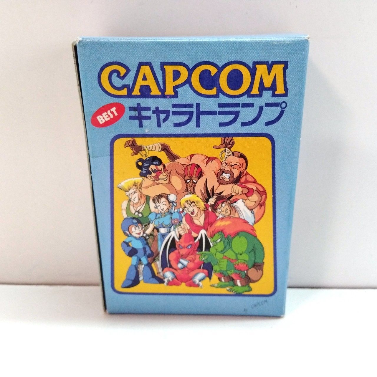 23イ） CAPCOM カプコン BEST キャラトランプ ファミリーコンピュータ