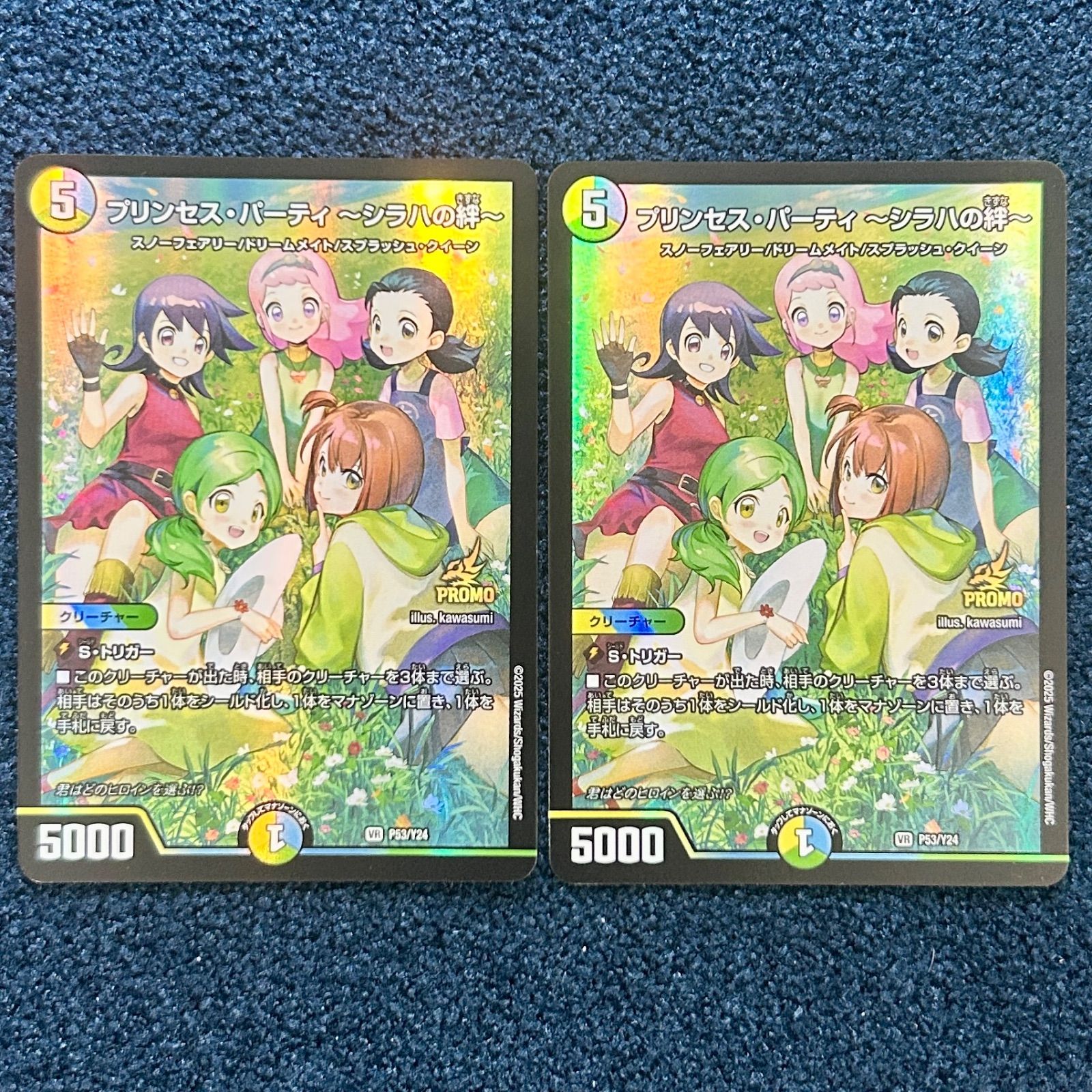 ☆ デュエルマスターズ プリンセス・パーティ~シラハの絆~ プロモ 2枚