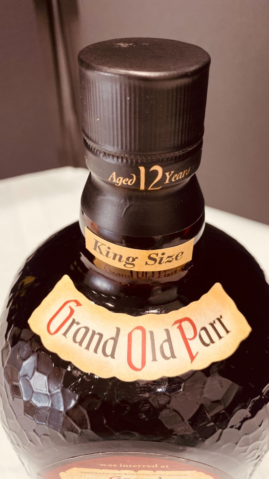 未開封】オールドパー キング 12年 化粧箱付 スコッチウイスキー
