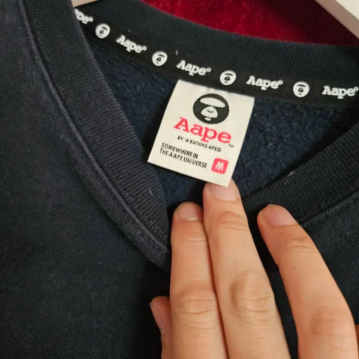 人気ブランドの新作も！ Aape by bathing A BATHING APE アベイシングエイプ 裏起毛 スウェット パーカー Tシャツ