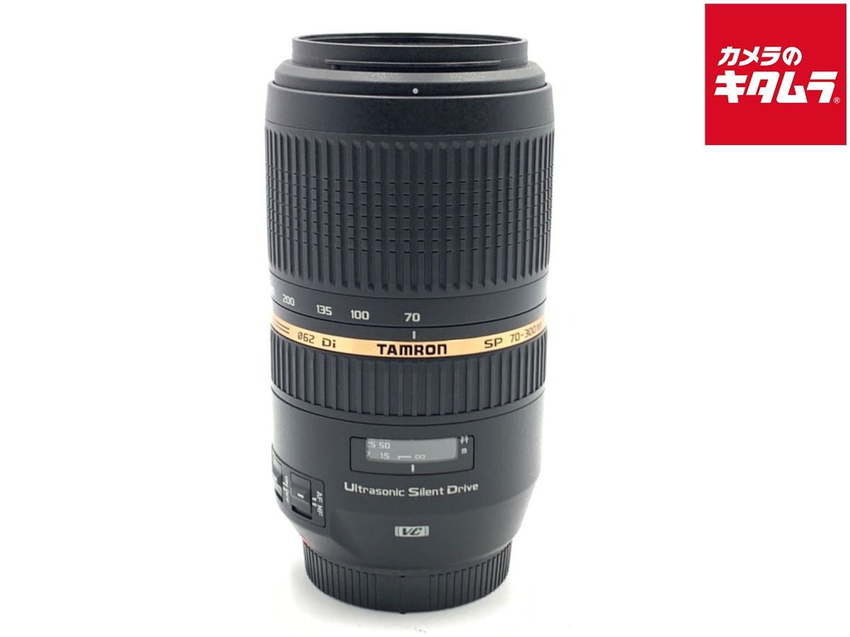 並品 タムロン SP70-300mmF4-5.6 Di VC USD Model A005 キヤノン用