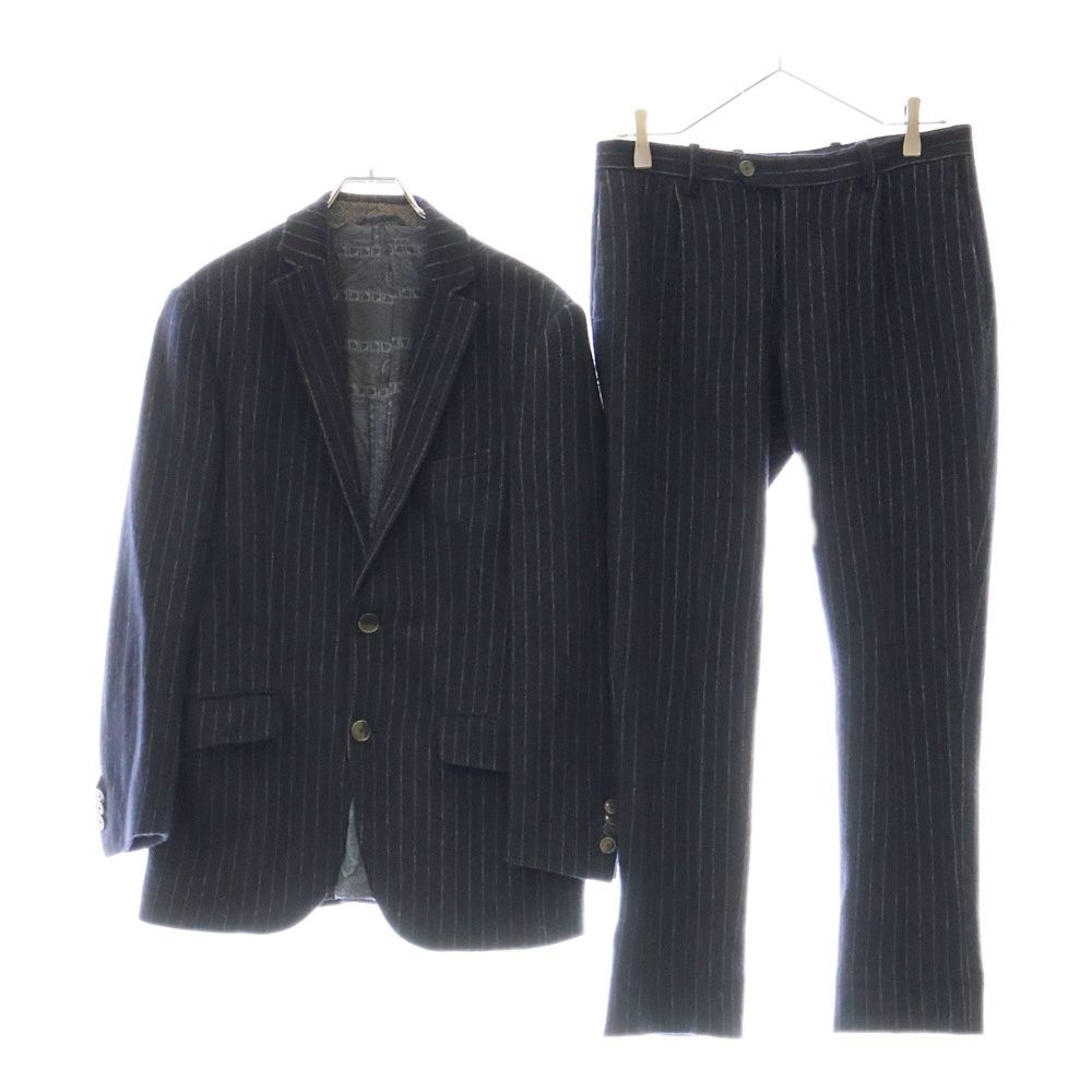 【エトロ】セットアップスーツ ETRO (エトロ) スーツ セットアップ チョークストライプ