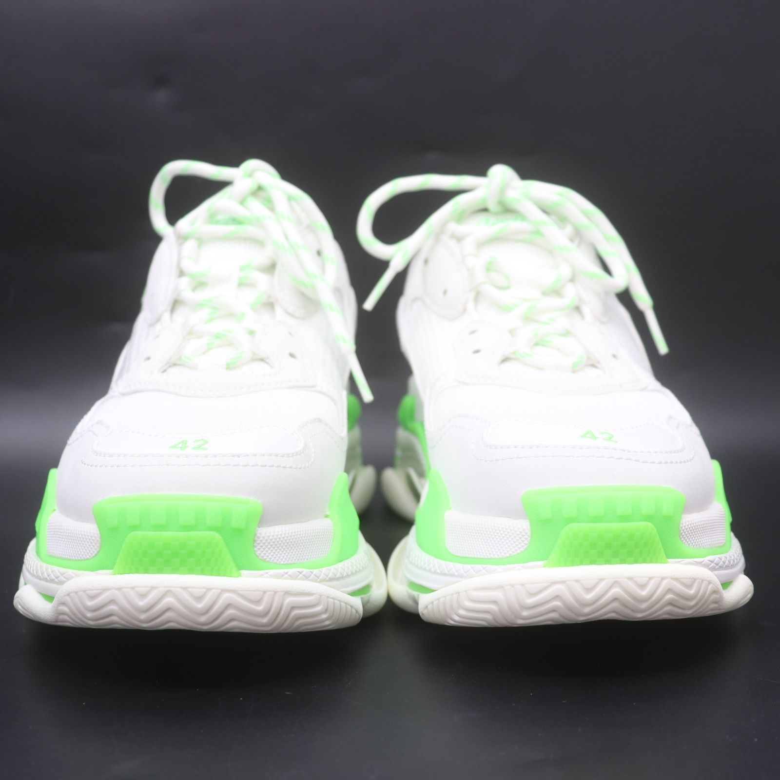 BALENCIAGA スニーカー 41 ホワイト/グリーン 楽天市場】バレンシアガ トリプルs（カラーグリーン）の通販
