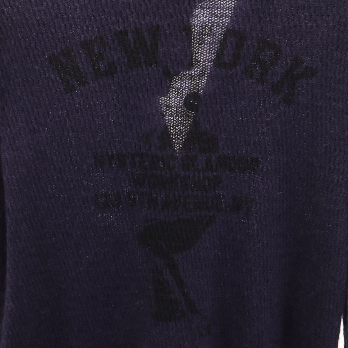 HYSTERIC GLAMOUR ヒステリックグラマー 未使用 日本製 アンゴラ