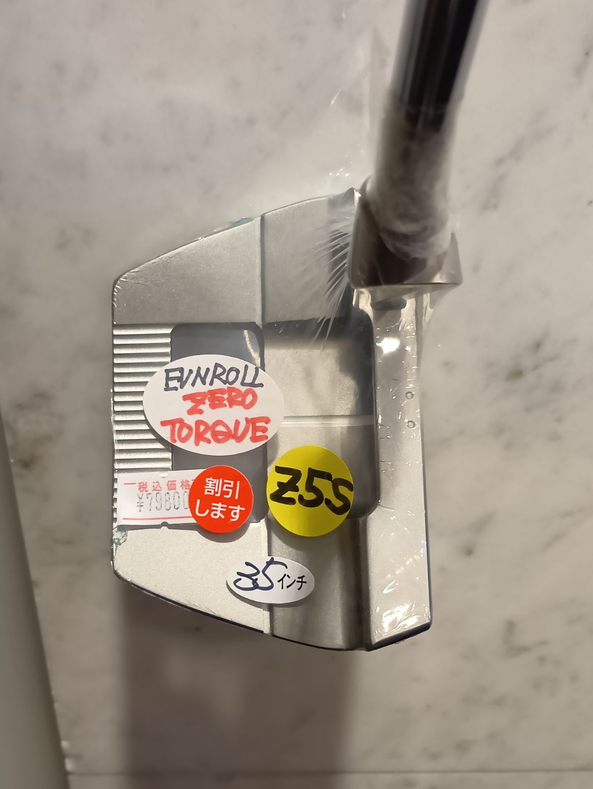 Pt ♥ イーブンロール ZERO Z5s Satin パター メンズ 右用 35インチ USA直輸入品 新橋店