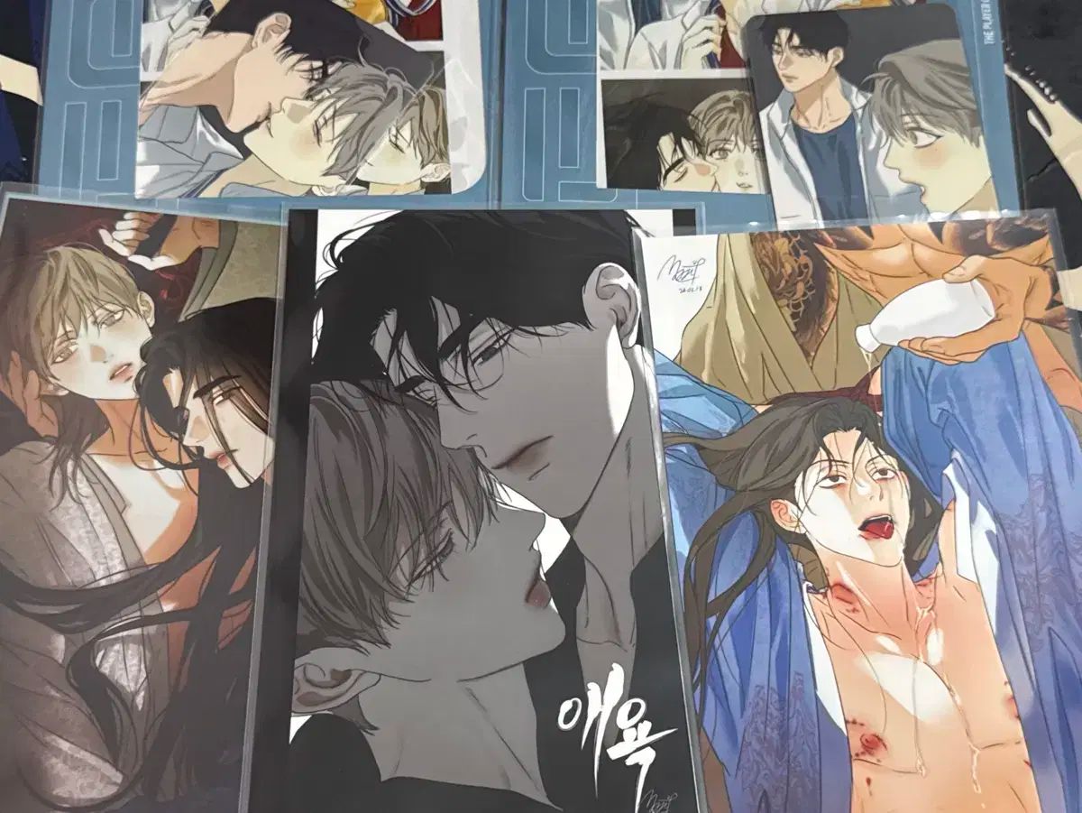 韓国BL 夜画帳 ファブリックポスター＆ポストカード＆アクリルスタンド