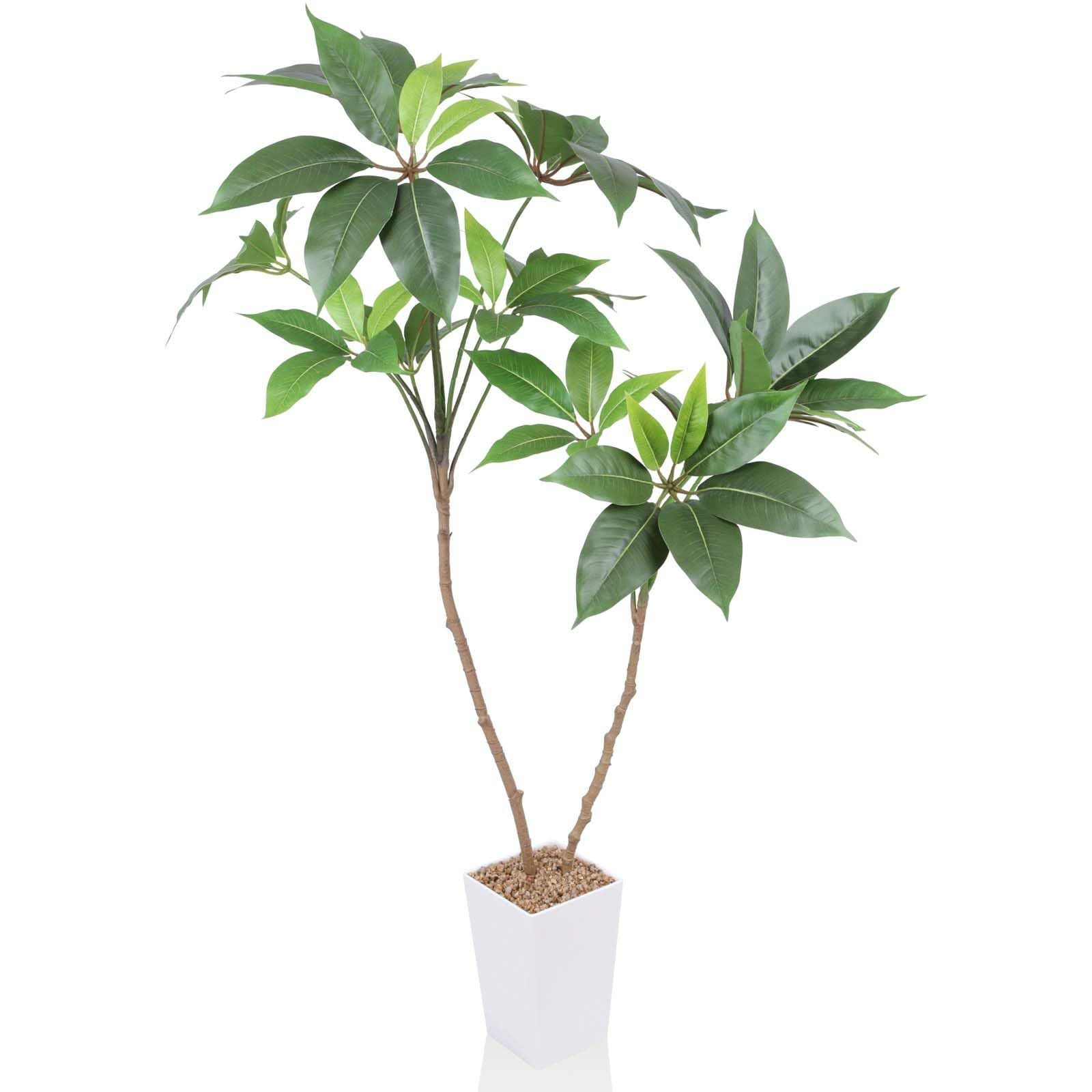 造花 観葉樹 100CM 光触媒 ツピダンサス 空気清浄 フェイクグリーン 消臭抗菌 人工観葉植物 室内