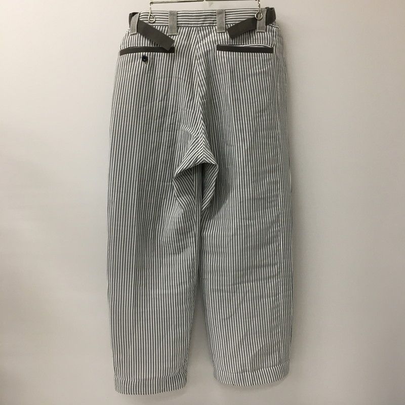 ストライプワイドパンツ ボトムス