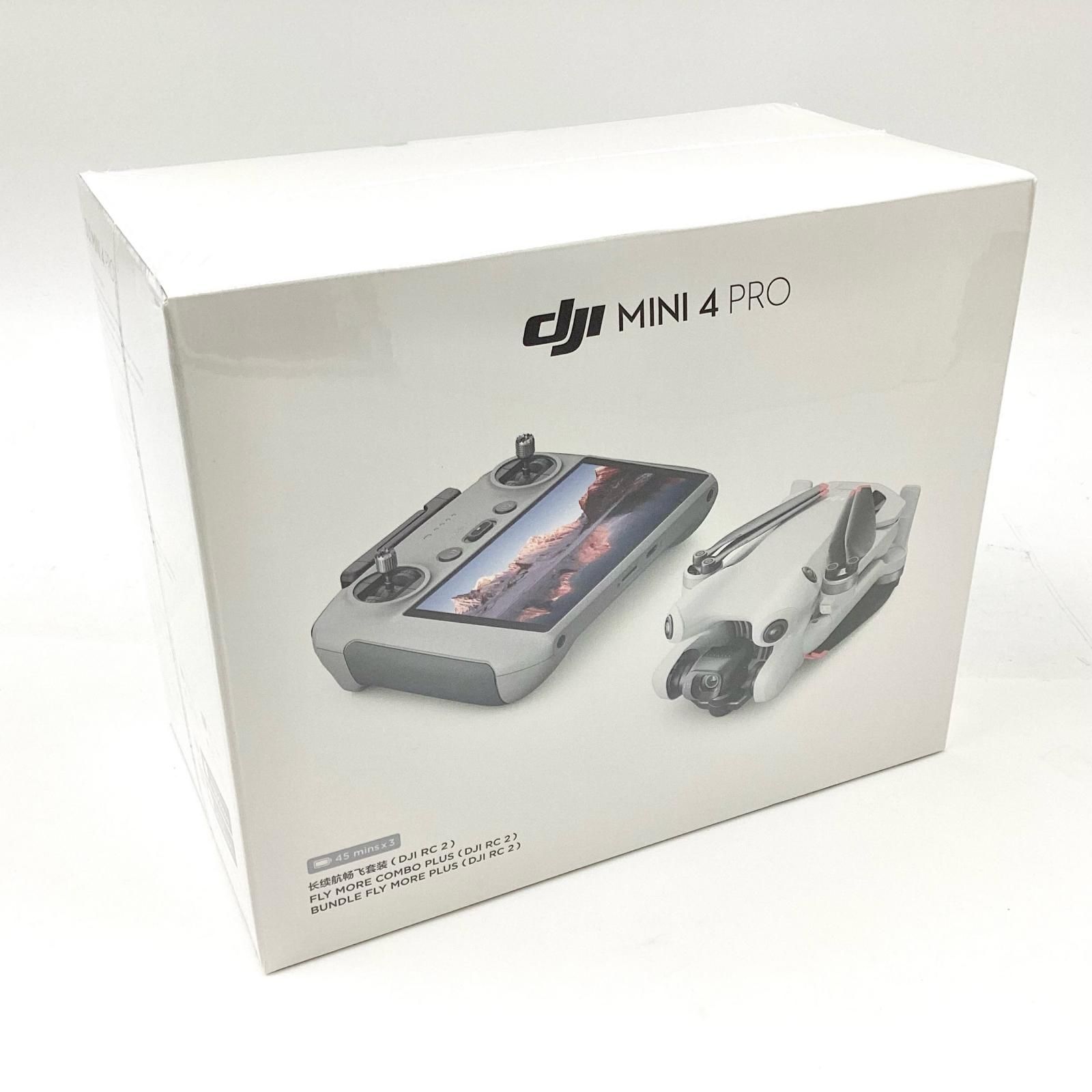 DJI Mini 4 Pro Fly Moreコンボ Plus DJI RC 2付属 OK 全額返金保証 最速発送
