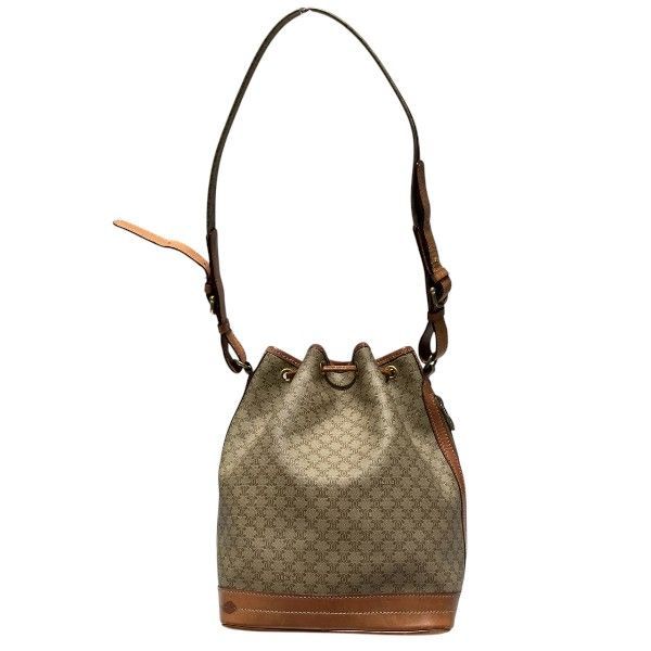 セリーヌ Celine マカダム 巾着 A09 バッグ ショルダーバッグ レディース