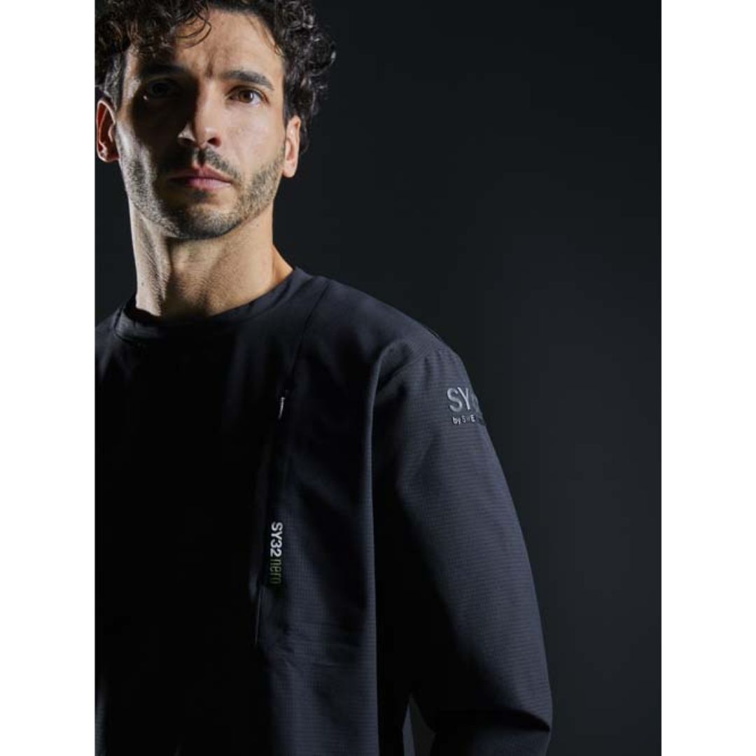 お取り寄せ SY32 by SWEET YEARS シャツ 長袖 切り替え メンズ