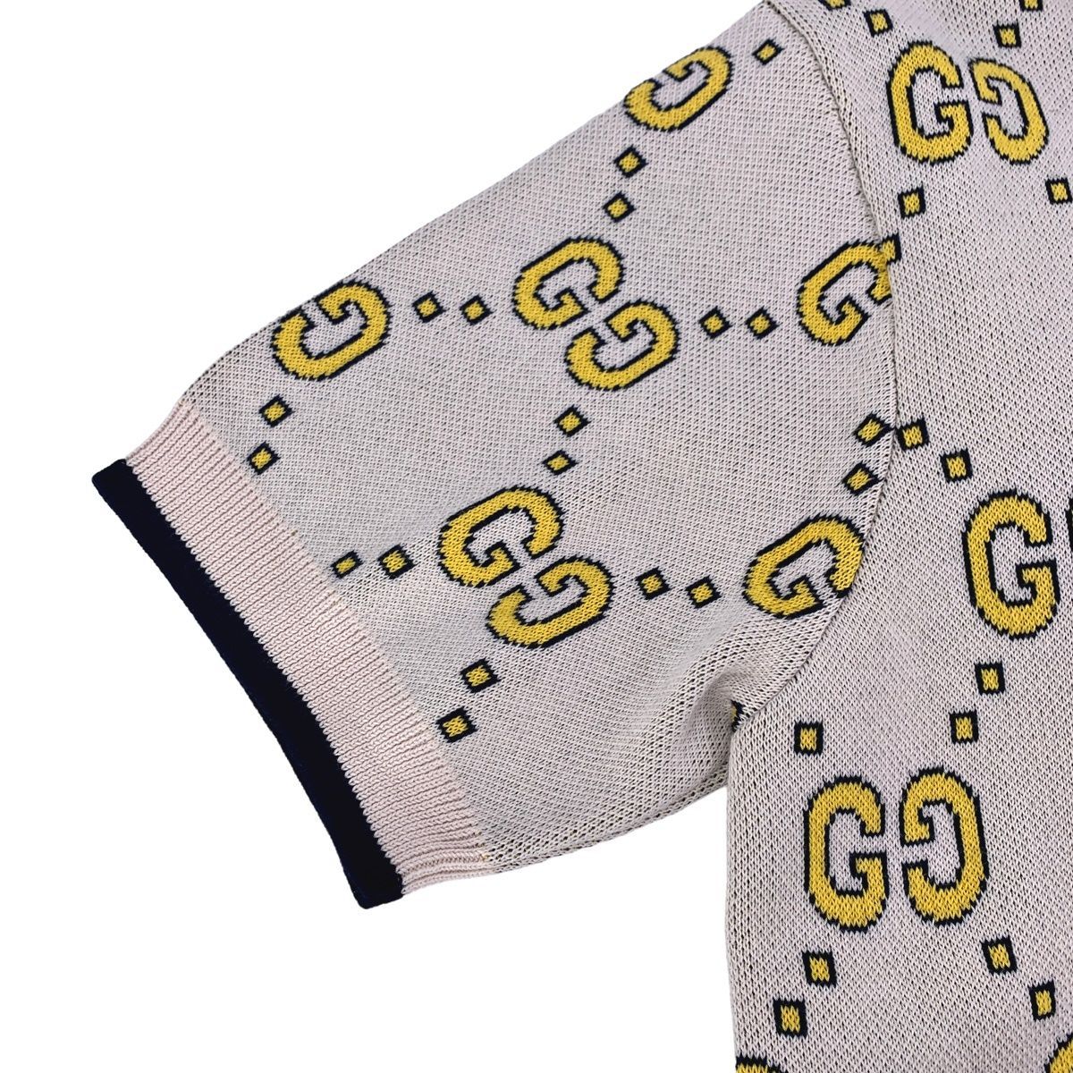 中古】 GUCCI グッチ GGコットン ボウリングシャツ 740562 XKC6C 9878