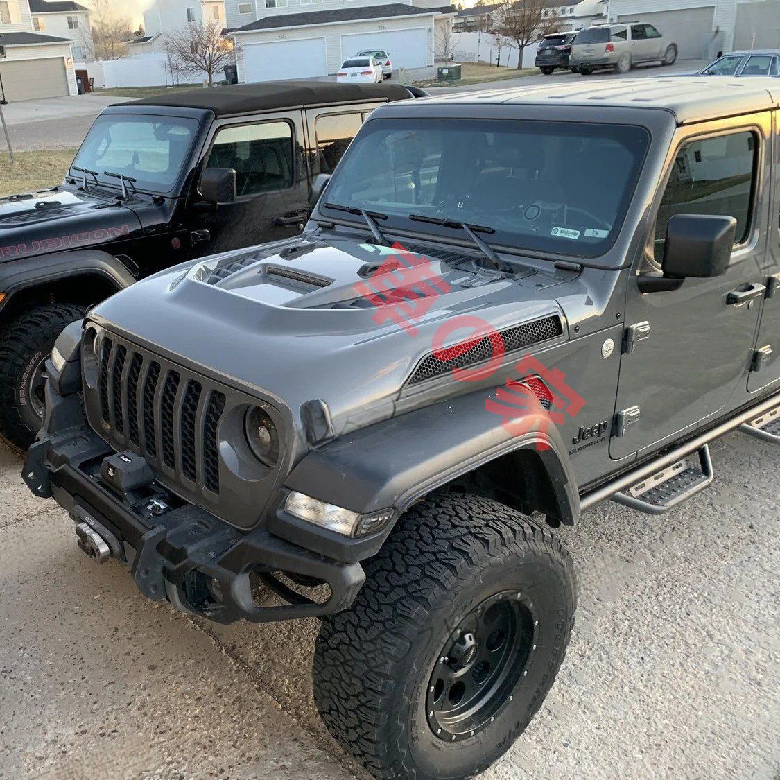 ジープ ラングラー JL 用 ファイタータイプ ボンネット 未塗装 2018-2025 FFCRYSTALESIA_COM